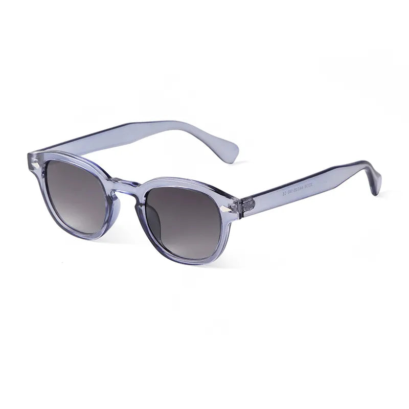 Lunettes de soleil de mode anti-UV à monture ovale et petite