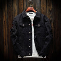 Men's Hip-Hop Denim Jacket - Casual Streetwear Style