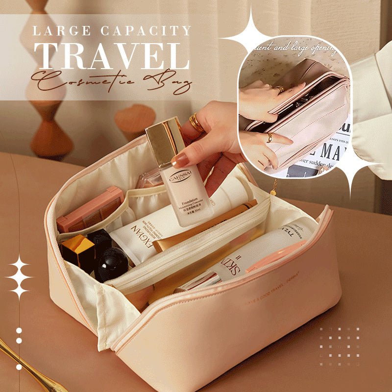 Trousse de Toilette de Voyage Grande Capacité Multifonction Trousse de Maquillage Voyage Femme Organisateur Articles de Toilette Trousse de Rangement Outil