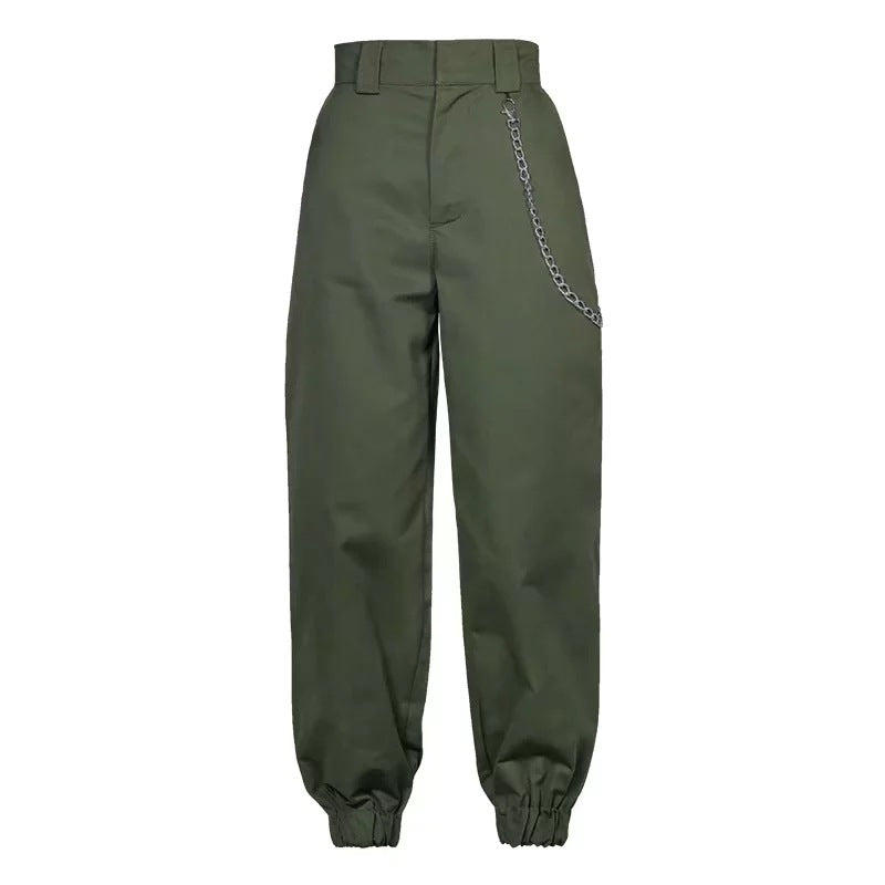 Chic High-Waist Harem Pants for Women