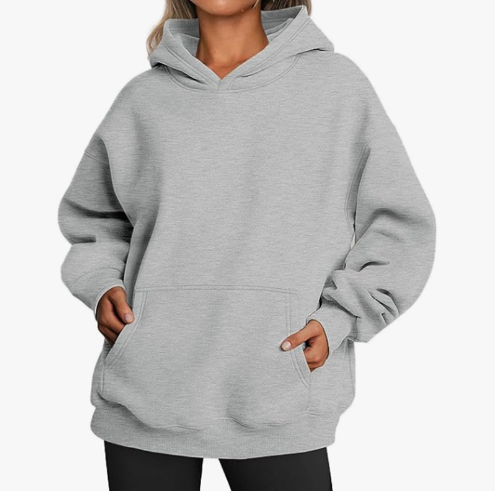 Sweat à capuche uni