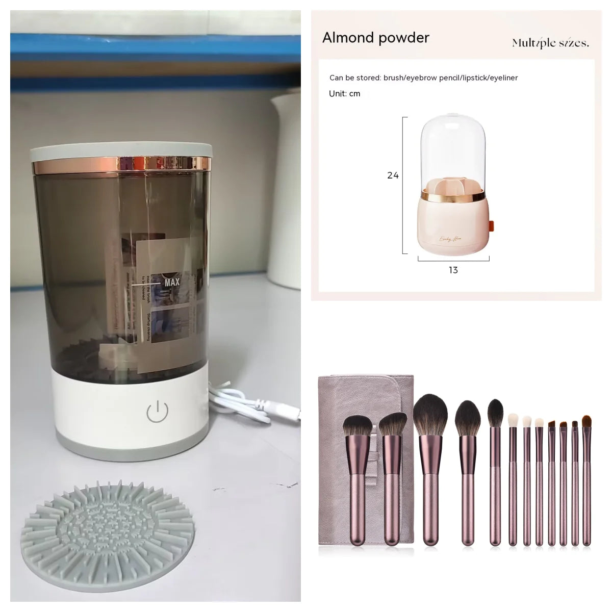 GlamClean Brush Cleaner