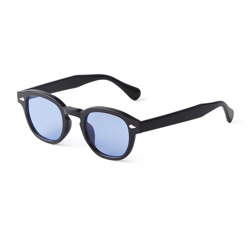 Lunettes de soleil de mode anti-UV à monture ovale et petite