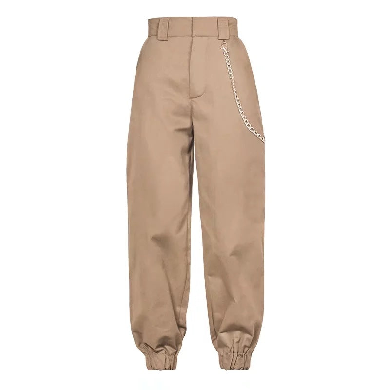 Chic High-Waist Harem Pants for Women