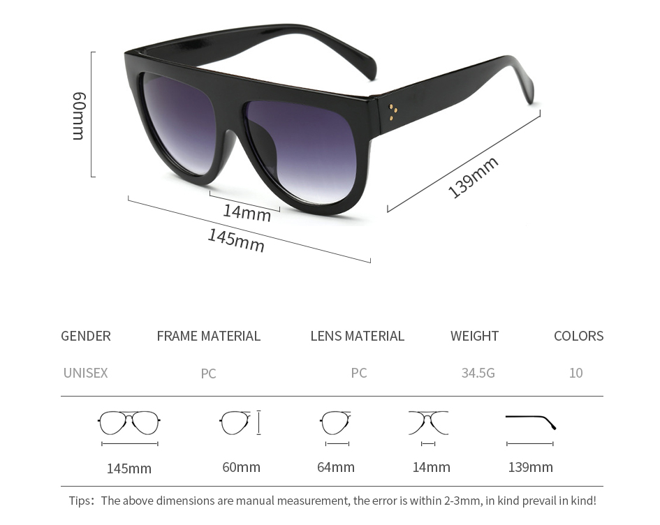 Lunettes de soleil œil-de-chat tendance pour visages ronds
